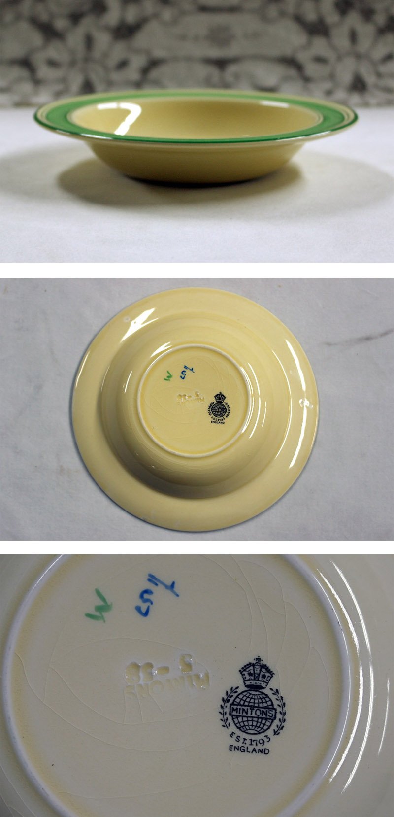 画像2: ミントン　サラダプレートｘ５　サラダボールｘ１