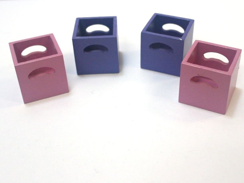 画像8: ストレージユニット  ホワイト &ストレージボックス　ローズ/ライラック セット (8)