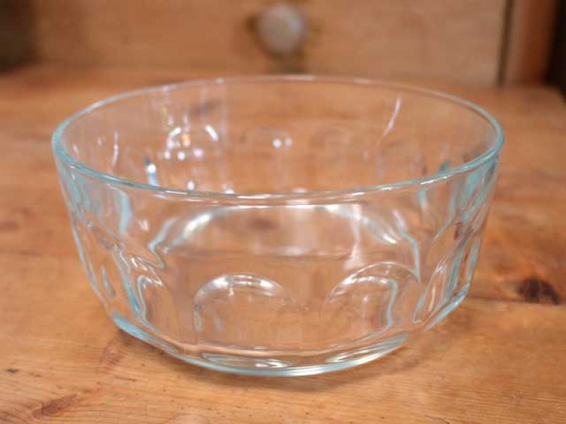 画像1: ガラス　ボウル　arcoroc（アルコロック）社製 (1)