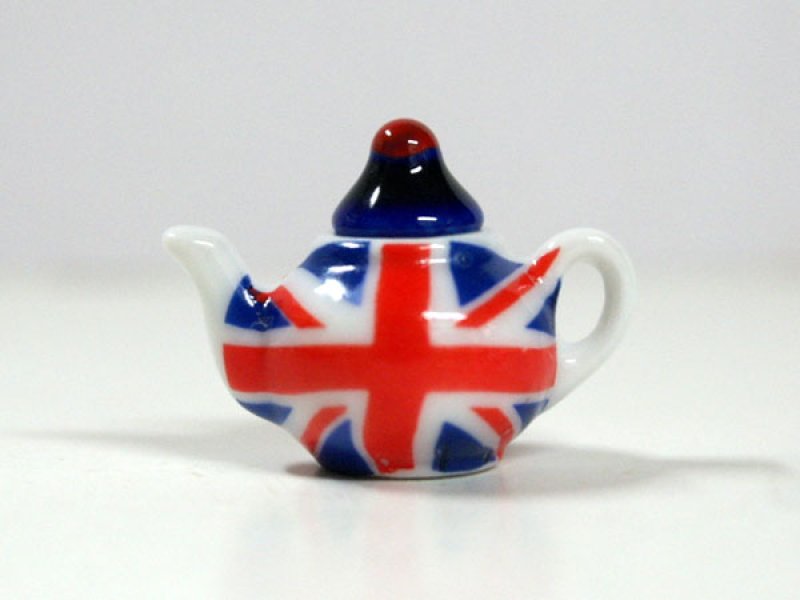 画像1: ユニオンジャック　ティポット (1)