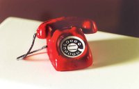 電話　赤