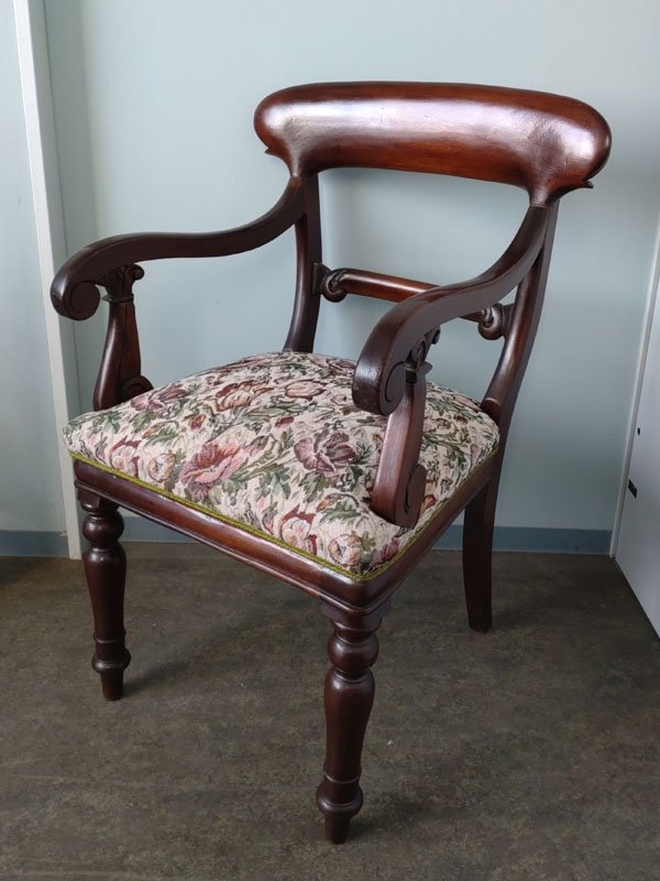 画像2: リージェンシー　マホガニー　アームチェア　 (2)