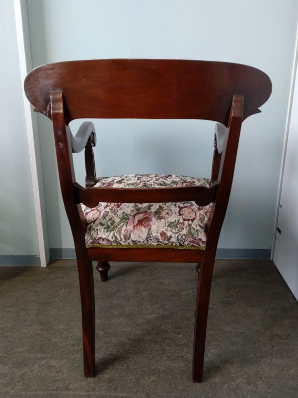 画像4: リージェンシー　マホガニー　アームチェア　 (4)