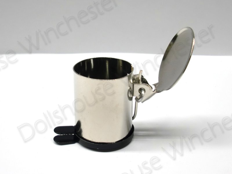 画像4: ペダル・ゴミ箱(ステンレス） (4)