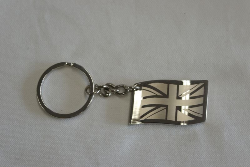 画像3: キーホルダー　ユニオンジャック 　クローム (3)