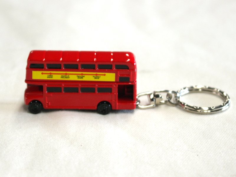 画像1: キーホルダー　ロンドンバス (1)