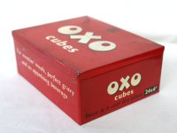 ビンテージ缶　OXO CUBES