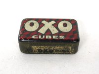 ビンテージ缶　OXO CUBES