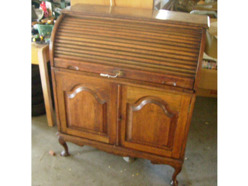 画像1: ロールトップ　デスク　 (1)