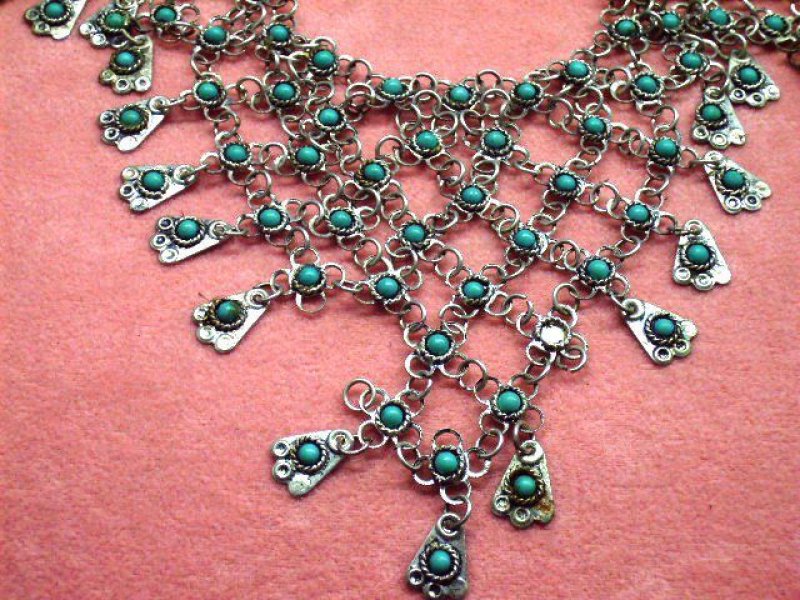 画像5: ビンテージ　ターコイズ　ネックレス (5)