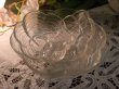 画像5: クリアガラス　花形ボウル　セット　（大ｘ1、小ｘ２） (5)