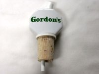 パブ　ウィスキーボトル　ストッパー＆注ぎ口　GORDON'S（ゴードン）