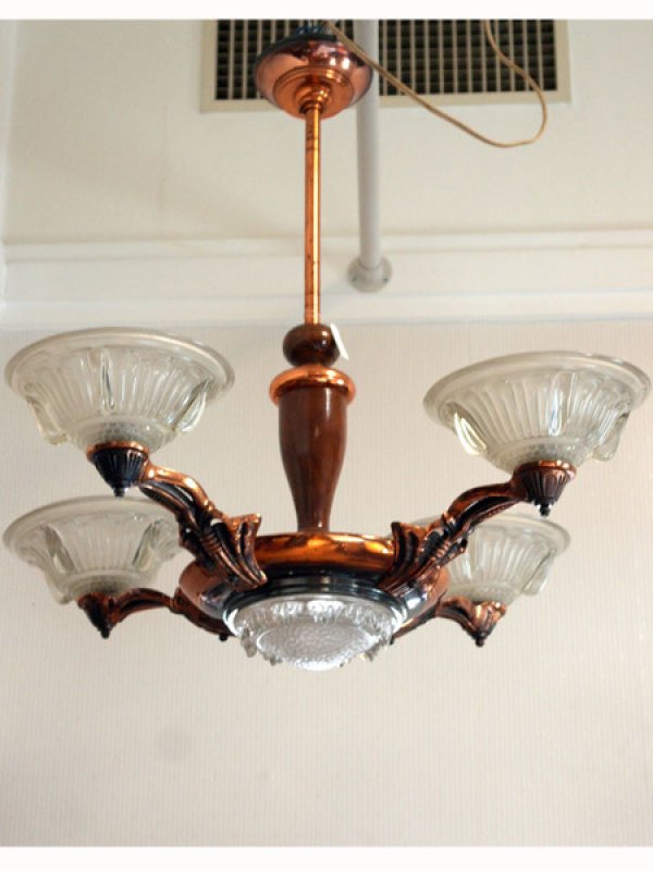 画像1: ハンギングシャンデリア　　作家エデン (1)