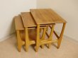 画像2: ミッドセンチュリー　ネストテーブル (2)
