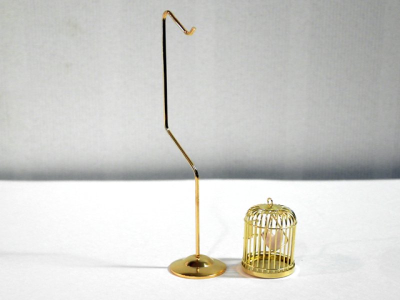 画像2: 鳥かご＆スタンド (2)