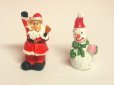 1/12サイズのドールハウス用ミニチュアクリスマス・フィギュア　2体です