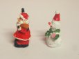 1/12サイズのドールハウス用ミニチュアクリスマス・フィギュア　2体です