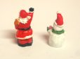 1/12サイズのドールハウス用ミニチュアクリスマス・フィギュア　2体です