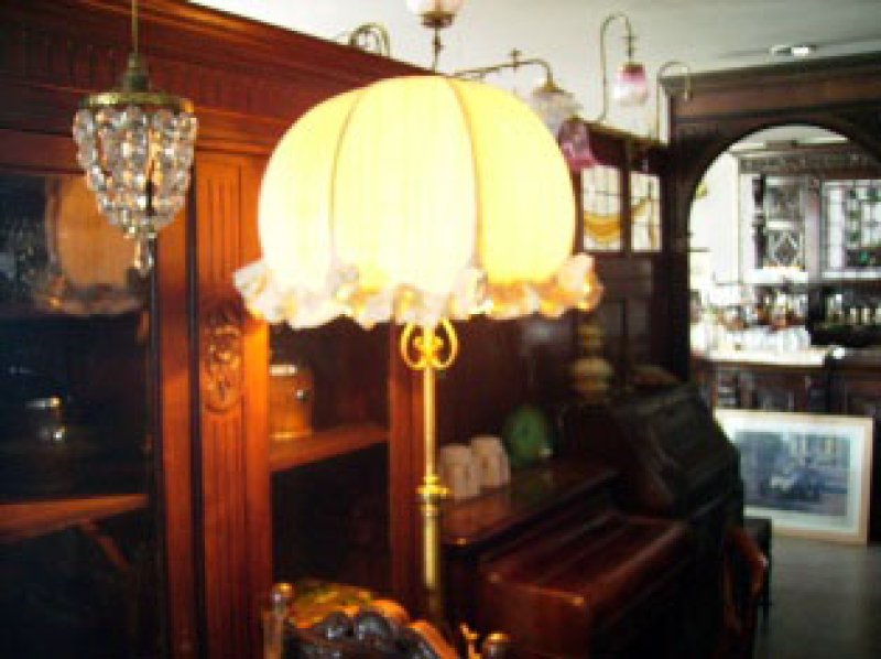 画像2: ランプスタンド（傘付き）