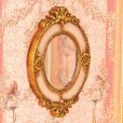 画像1: オーバル　ミラー　オーナメント (1)