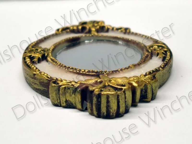 画像4: オーバル　ミラー　オーナメント (4)