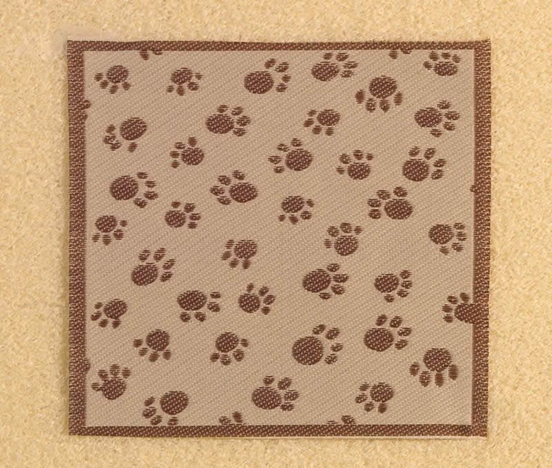 1/12サイズのドールハウス用ミニチュア　ペット　ブランケット