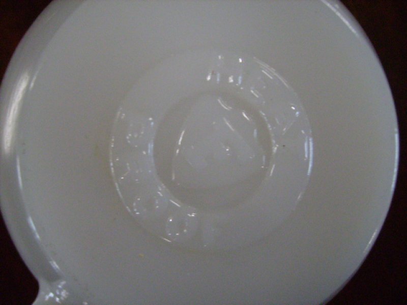 画像2: 耐熱ガラス　カップ＆ソーサー５客＆シュガーポット　Federal（フェデラル）社 (2)