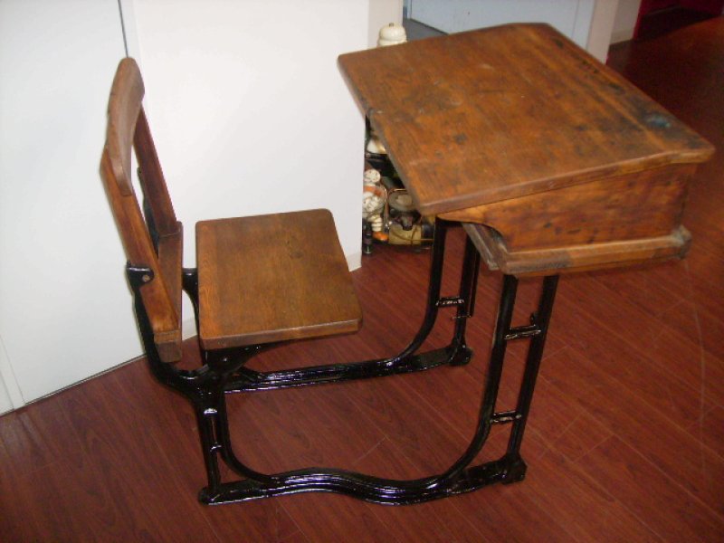 画像2: スクールデスク (2)