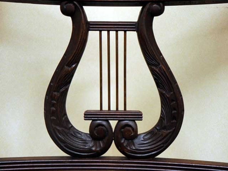 画像2: ハープ（リラ）・バック　チェア