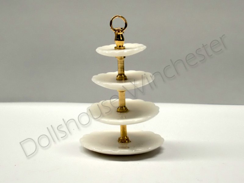 画像1: アフタヌーン・ティ　ケーキスタンド4段 (1)