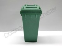 キャスター付ゴミ箱　グリーン
