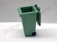 画像3: キャスター付ゴミ箱　グリーン (3)