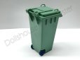 画像5: キャスター付ゴミ箱　グリーン (5)