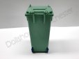 画像6: キャスター付ゴミ箱　グリーン (6)