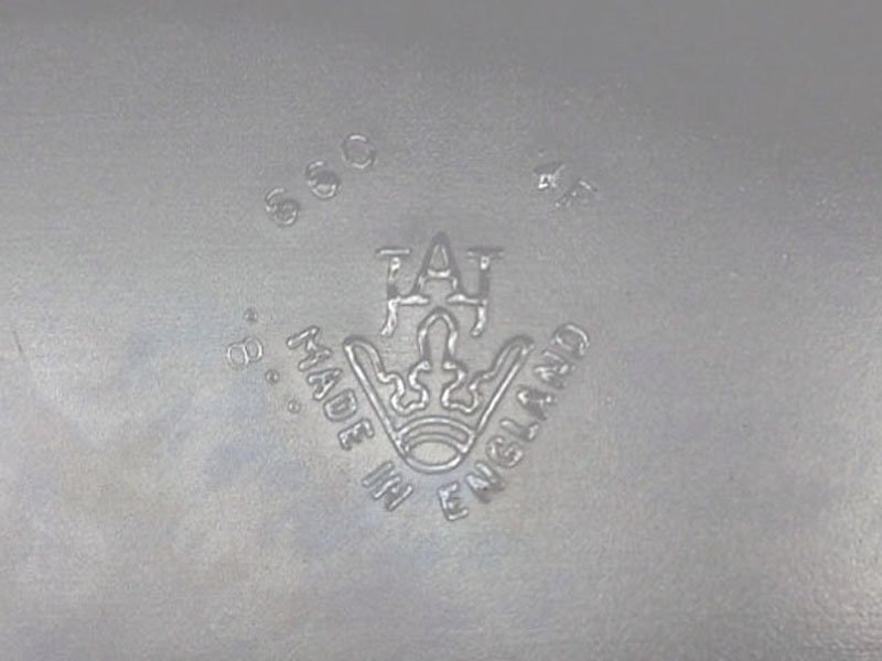 画像5: 英国JAJ社製（Chelsea）　プレート（オーバル　大） (5)