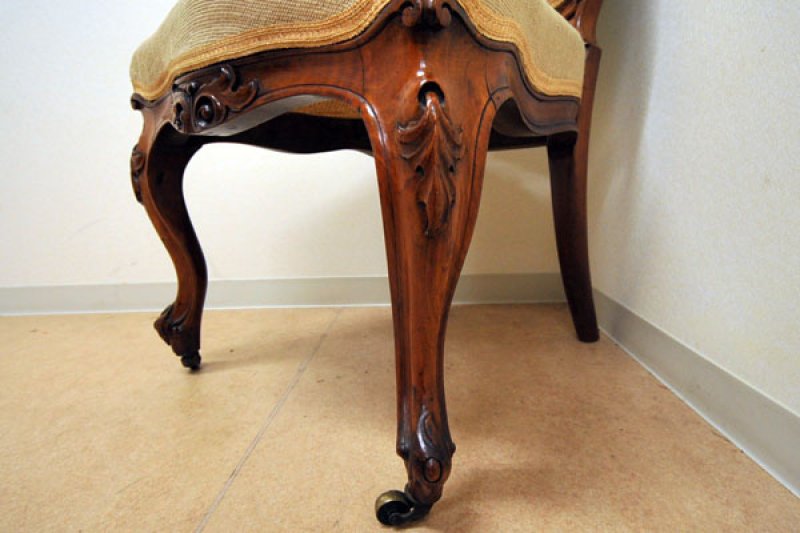 画像3: パーラー(サロン) チェア 刺繍(NeedlePoint)