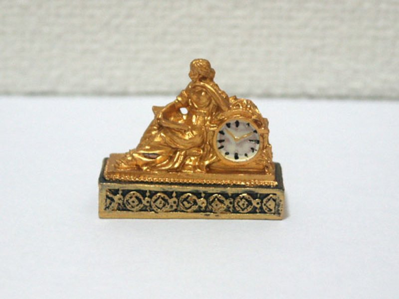 画像2: ゴールド　置時計 (2)