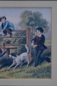 画像5: 絵　農場で遊ぶ子供（２） (5)