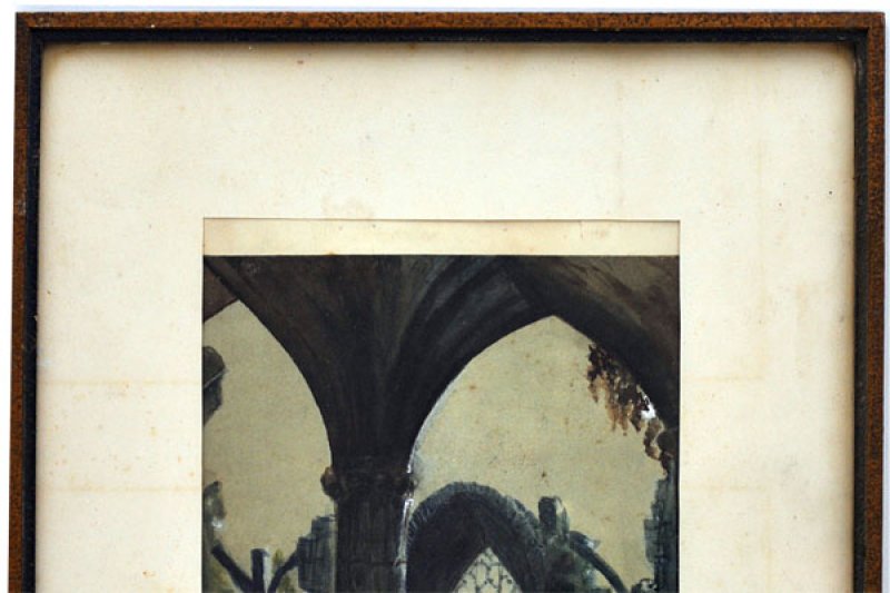 画像2: 絵　街並み (2)