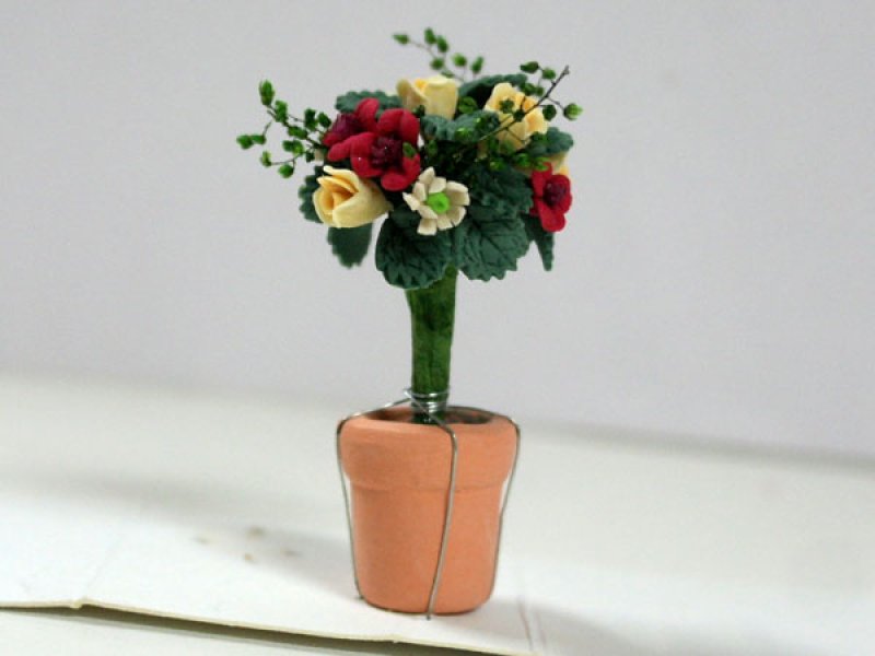 画像2: ローズ・トピアリー (2)