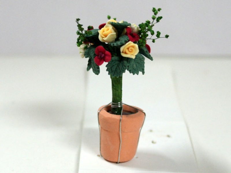 画像3: ローズ・トピアリー (3)