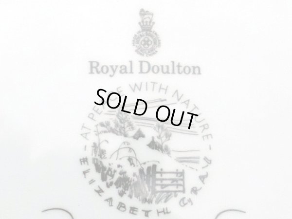 画像4: ロイヤルドルトン（Royal Doulton)　飾り皿　Elizabeth Gray