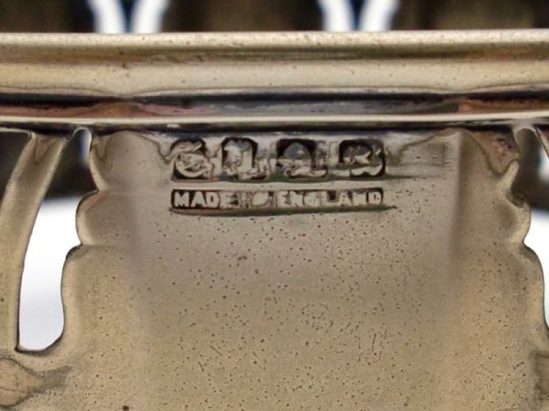 画像4: シルバー　プレート台 (4)