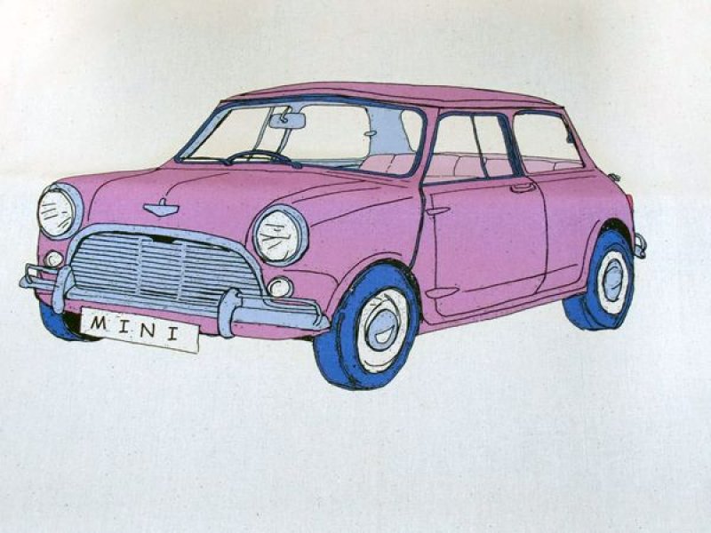 画像2: トートバッグ　ミニ　ピンク (2)