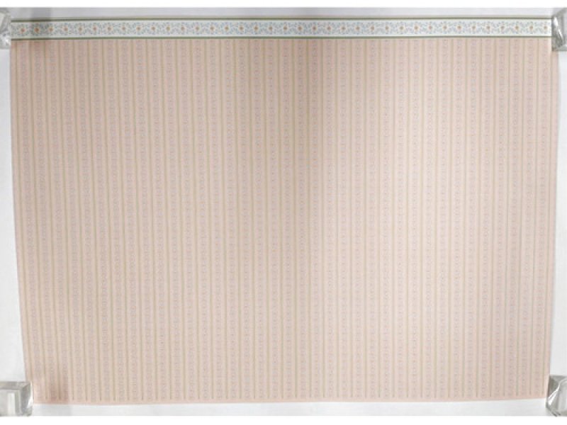 画像2: 壁紙　Soft Peach Posy Wallpaper (2)