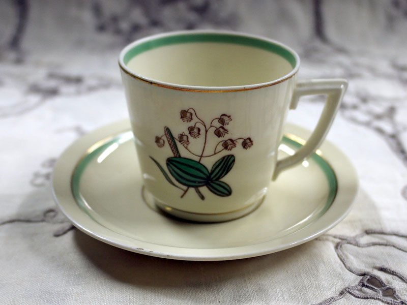 画像1: ロイヤルコペンハーゲン(Royal Copenhagen) コーヒー カップ＆ソーサー (1)
