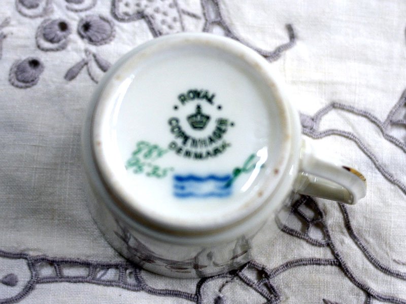 画像7: ロイヤルコペンハーゲン(Royal Copenhagen) コーヒー カップ＆ソーサー (7)
