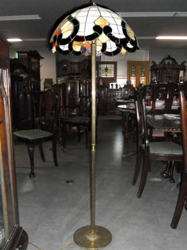 画像1: トール　ランプ・スタンド　（NO.519シェード付き） (1)