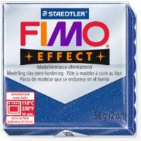 ステッドラー STAEDTLER  フィモ　エフェクト 56g グリッターブルー