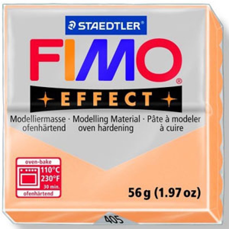 画像1: ステッドラー STAEDTLER  フィモ　エフェクト 56g パステルカラー　ピーチ (1)